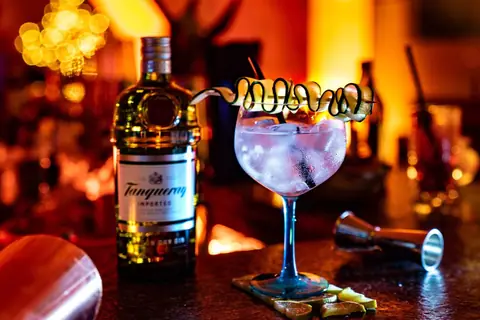 Gin Tonic im Ballonglas