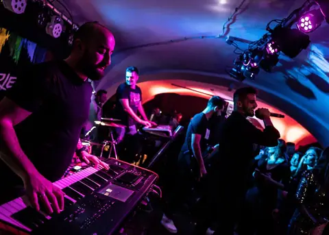 Live-Musik im Club